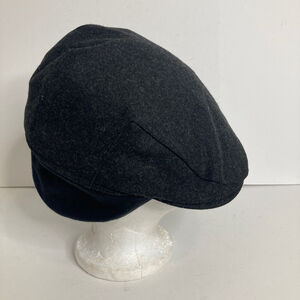Tilley Endurables Ivy Cap Mens Large Gray Wool Hat Ear Flaps Made in Canada